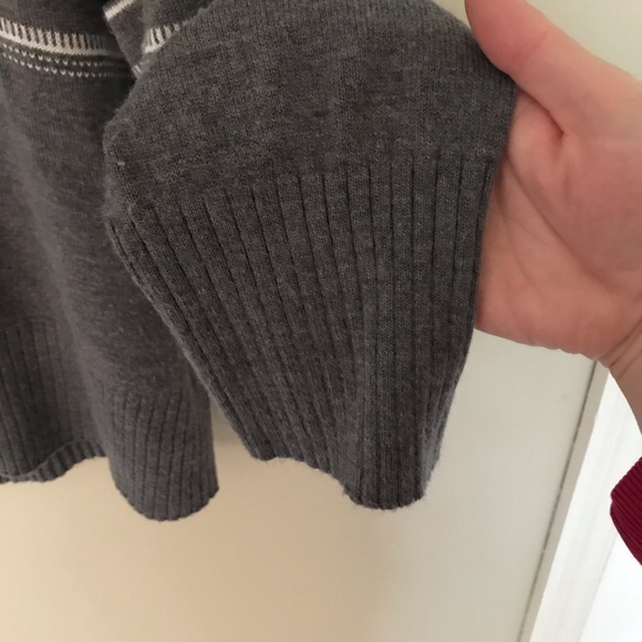 JOSEPHINE CHAUS Grey Southwestern Full Zip L/S - Picture 6 of 6